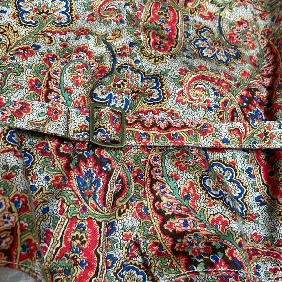 Vintage Liz Sport Petitie Paisley Pattern Vest Size S - Picture 6 of 11